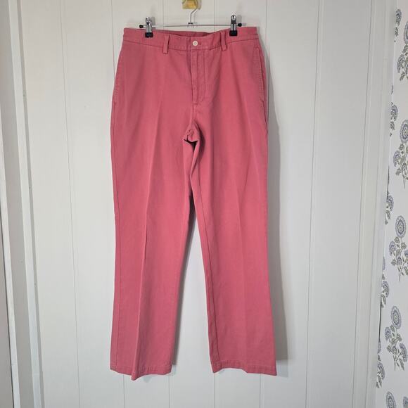 Vineyard Vines Nantucket Red (Salmon) Chino Pants NWT Preppy Size 32/32 - Picture 1 of 8